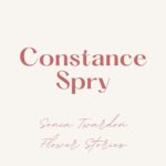 Constance Spry webinar florystyczny